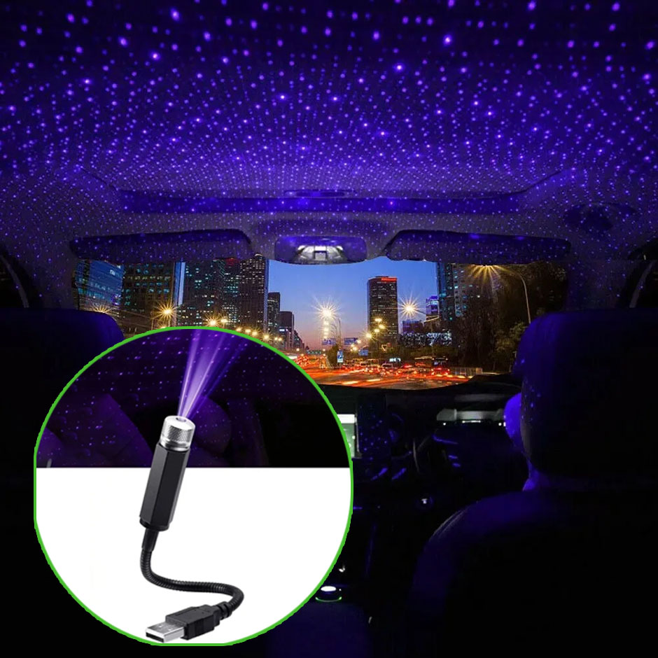 QXNY Mini Car LED Starry Sky N - Night Light Projector Stars 리뷰 및 가격