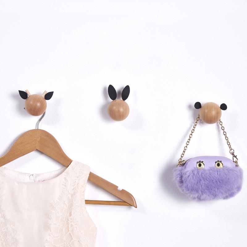 Modern Minimalist Wooden Hook  - Baby Nursery Hooks 리뷰 및 가격