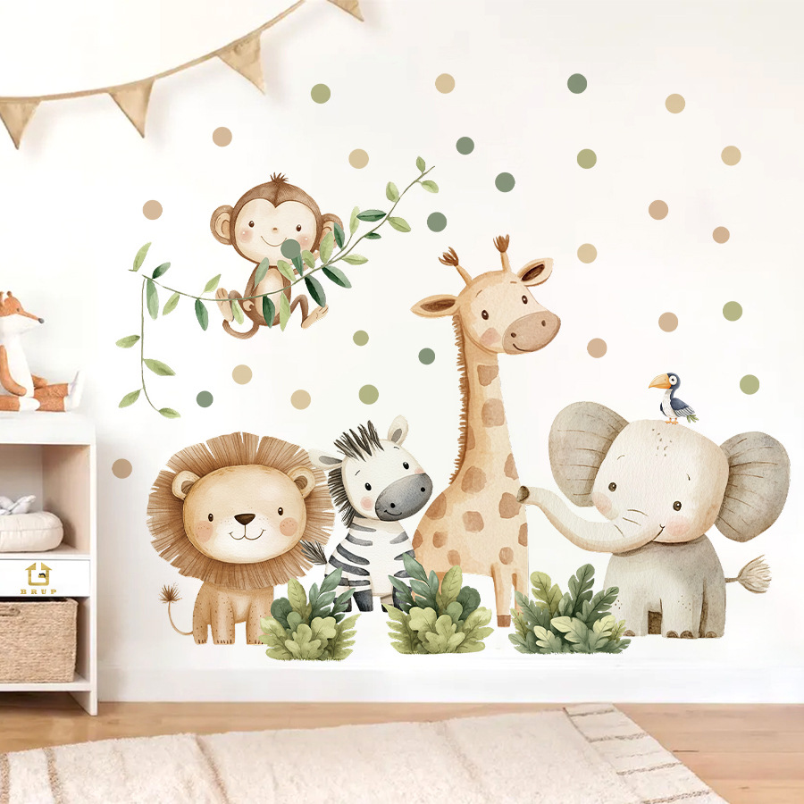 Boho Forest Animals Wall Stick - Baby Nursery Needs 리뷰 및 가격