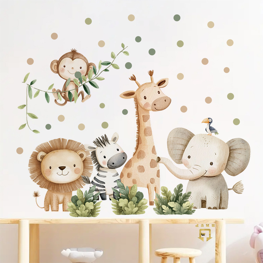 Boho Forest Animals Wall Stick - Baby Nursery Needs 리뷰 및 가격