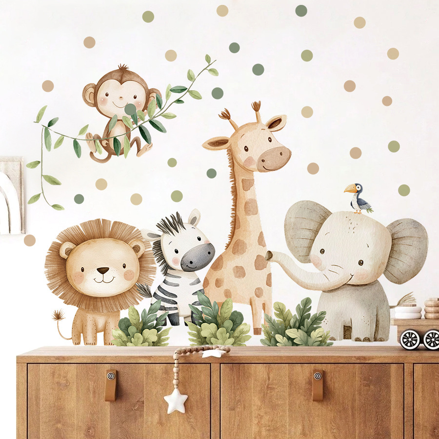 Boho Forest Animals Wall Stick - Baby Nursery Needs 리뷰 및 가격