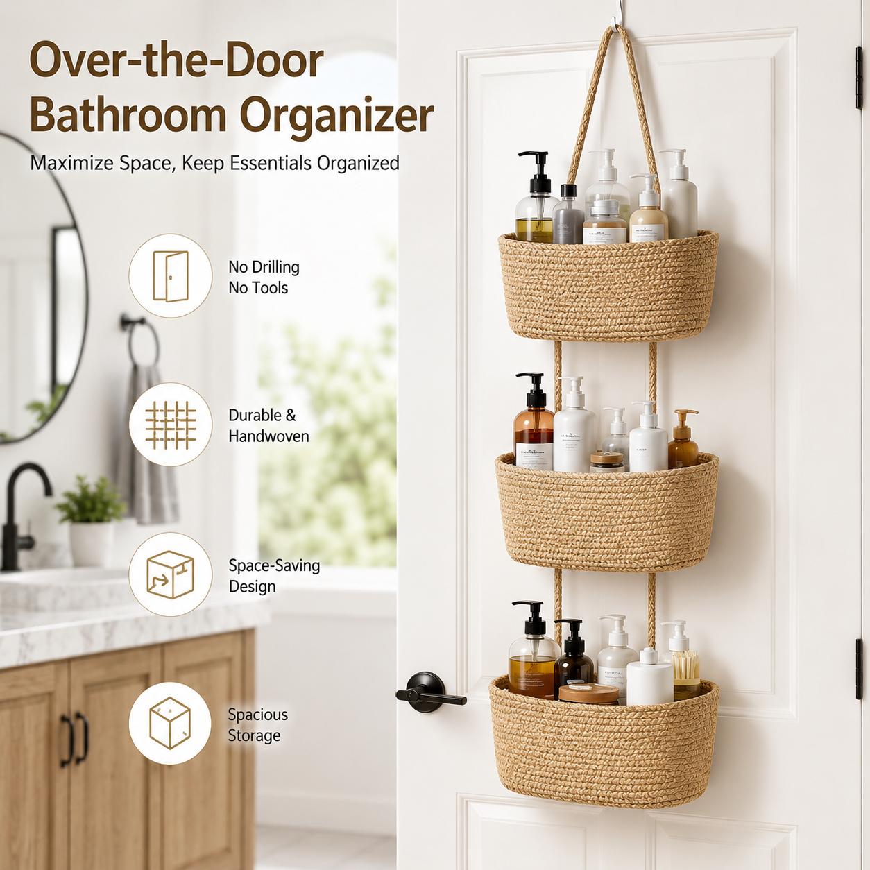 3-Tier Over The Door Storage O - Baby Nursery Hooks 리뷰 및 가격