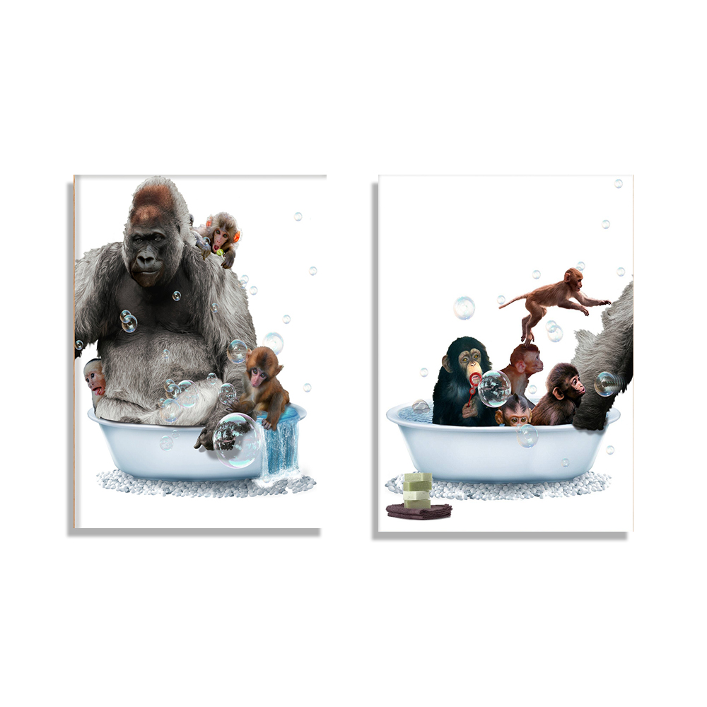 Gorilla Nursery Tub Print, Bab - Baby Zoo Nursery 리뷰 및 가격