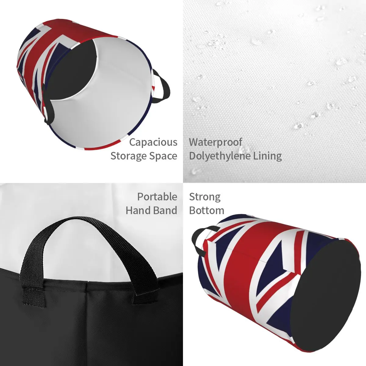 Union Jack Flag Of The UK Laun - Baby Nursery Laundry Hamper 리뷰 및 가격