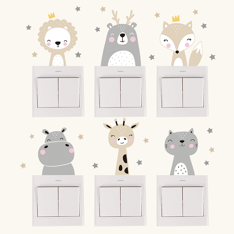 6pcs/set Boho Color Cute Smile - Baby Nursery Kit 리뷰 및 가격