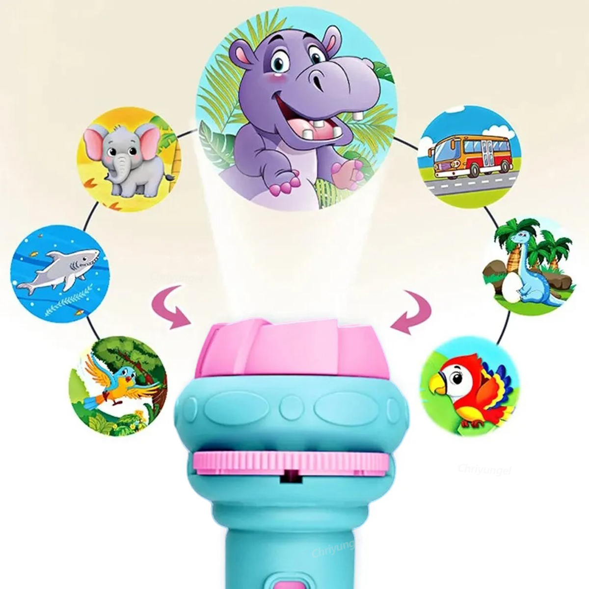 Kids Projector Torch with 10 S - Night Light Projector Stars 리뷰 및 가격