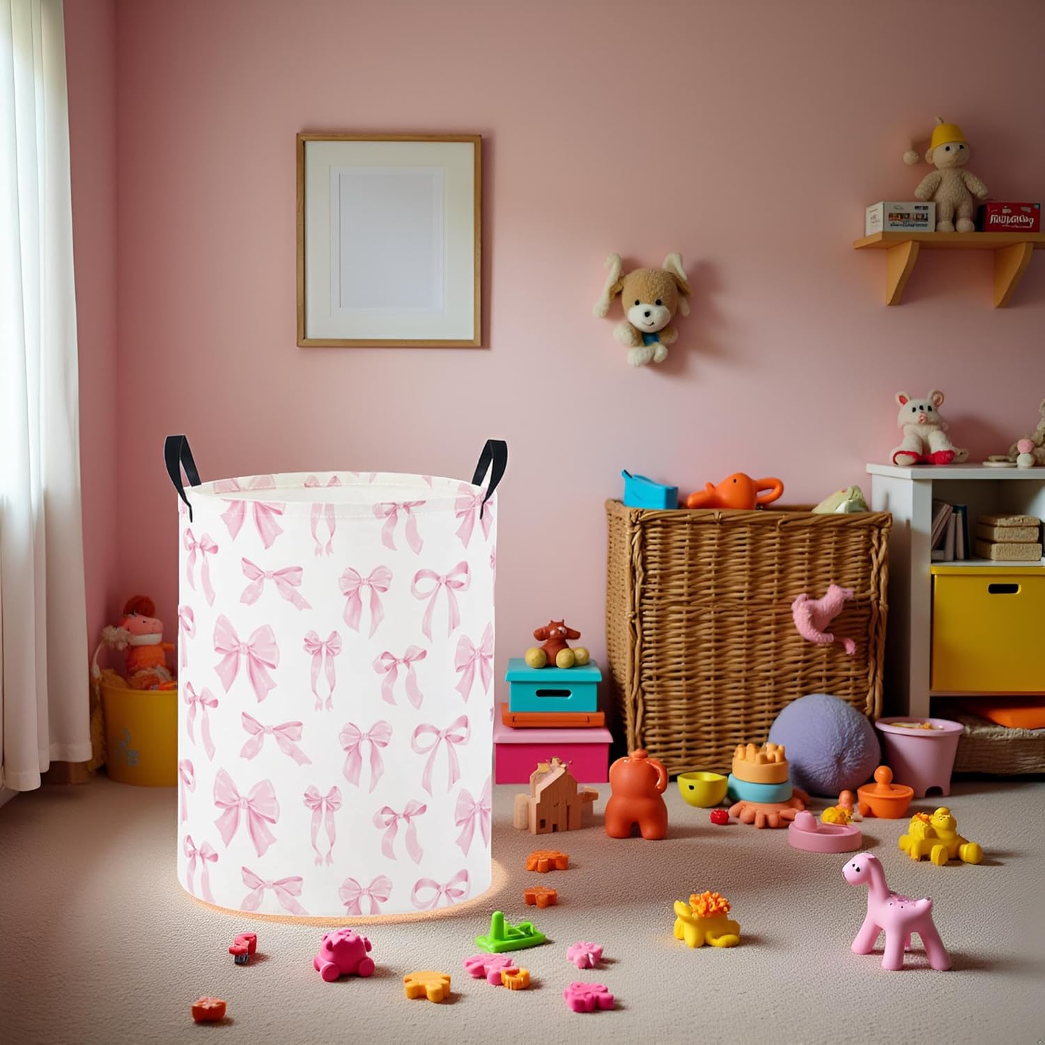 Baby Laundry Basket Baby Nurse - Baby Nursery Laundry Hamper 리뷰 및 가격