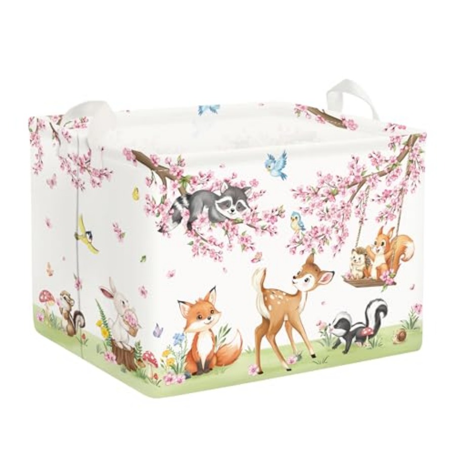 Forest Animal Baby Storage Bas - Baby Nursery Kids 리뷰 및 가격