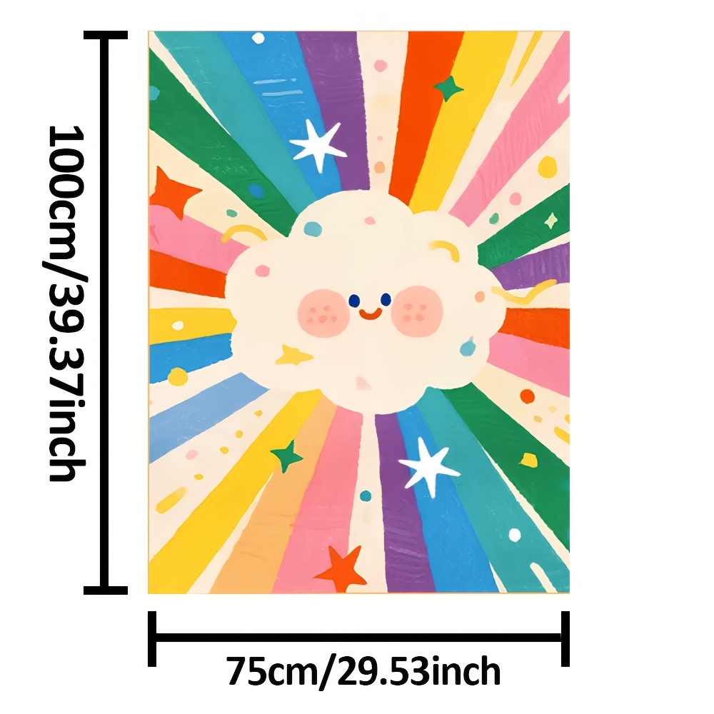 Super Cute Rainbow Cloud Blank - Baby Nursery In Hospital 리뷰 및 가격