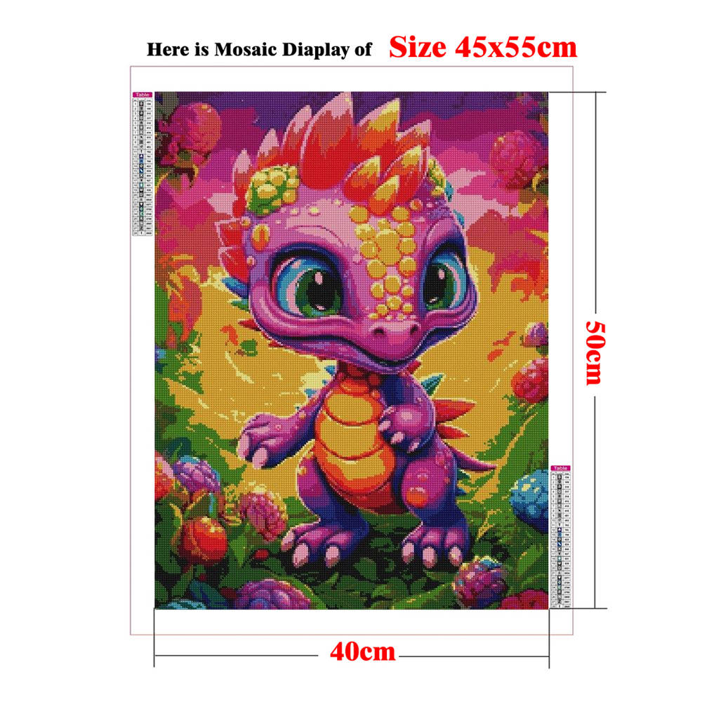 5D Diamond Painting Dinosaur F - Baby Nursery Kit 리뷰 및 가격