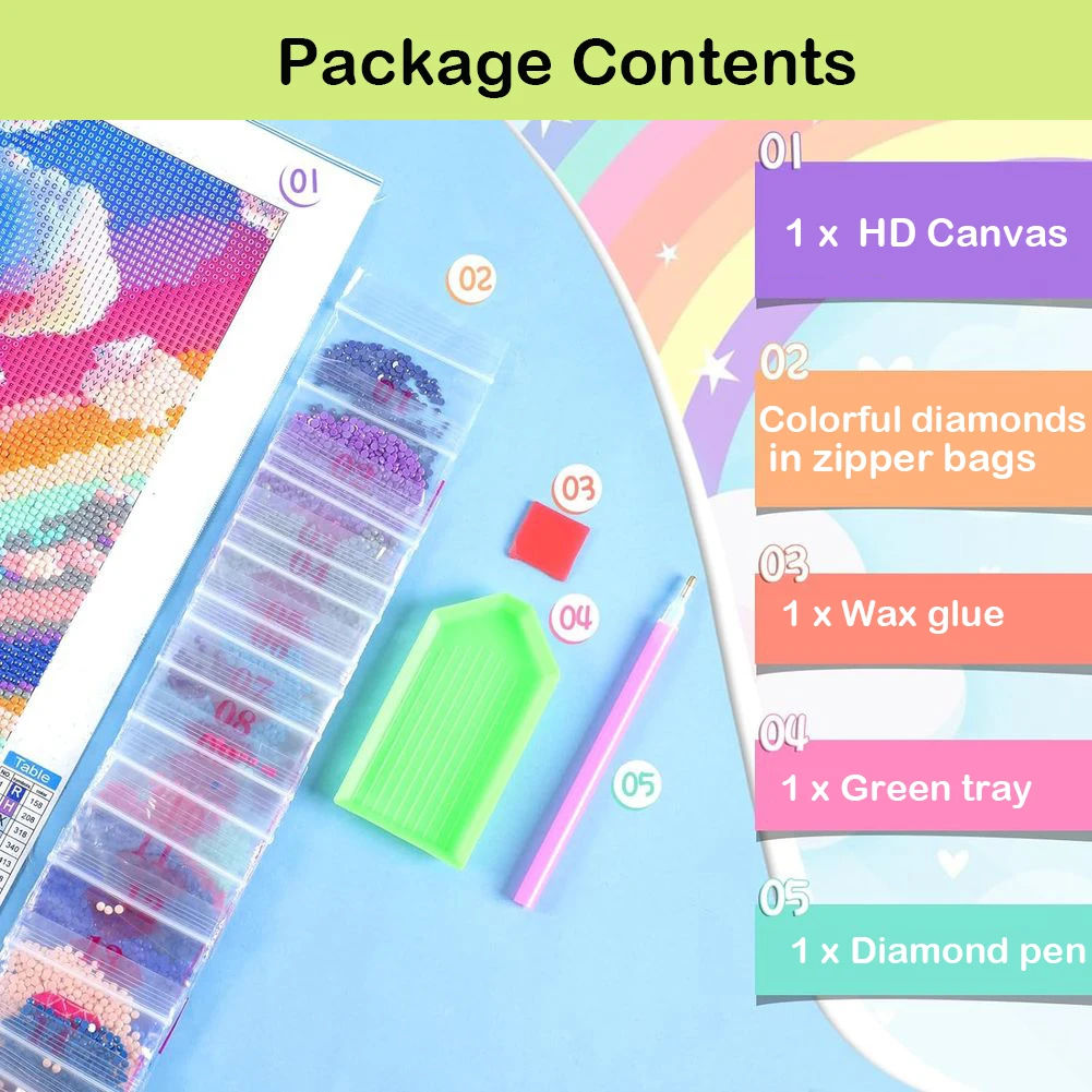5D Diamond Painting Dinosaur F - Baby Nursery Kit 리뷰 및 가격