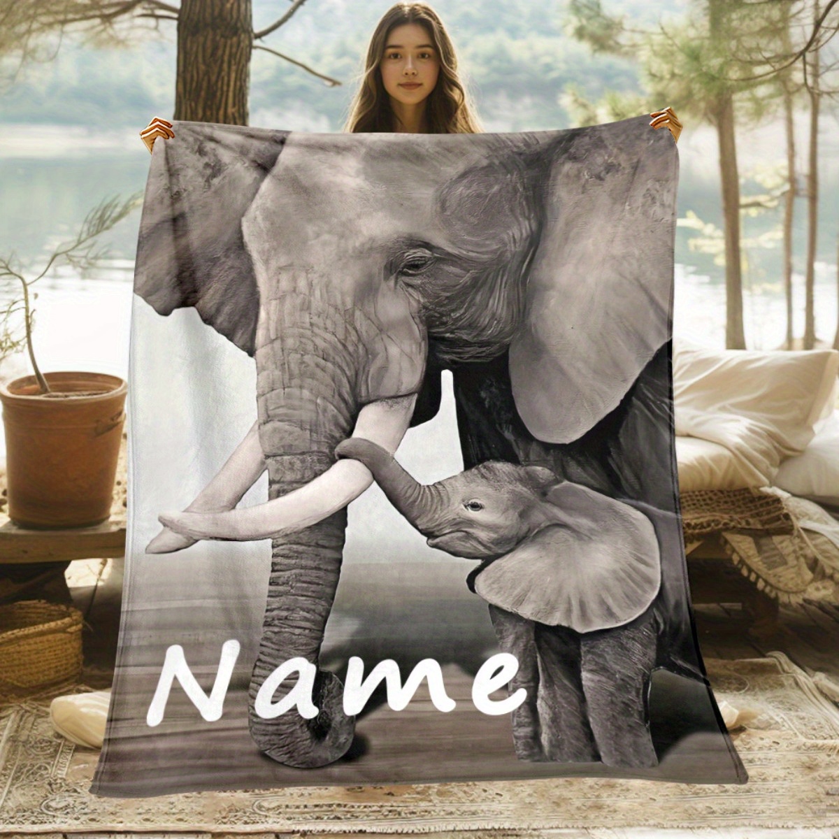 Personalized Name Elephant Fam - Baby Nursery In Hospital 리뷰 및 가격