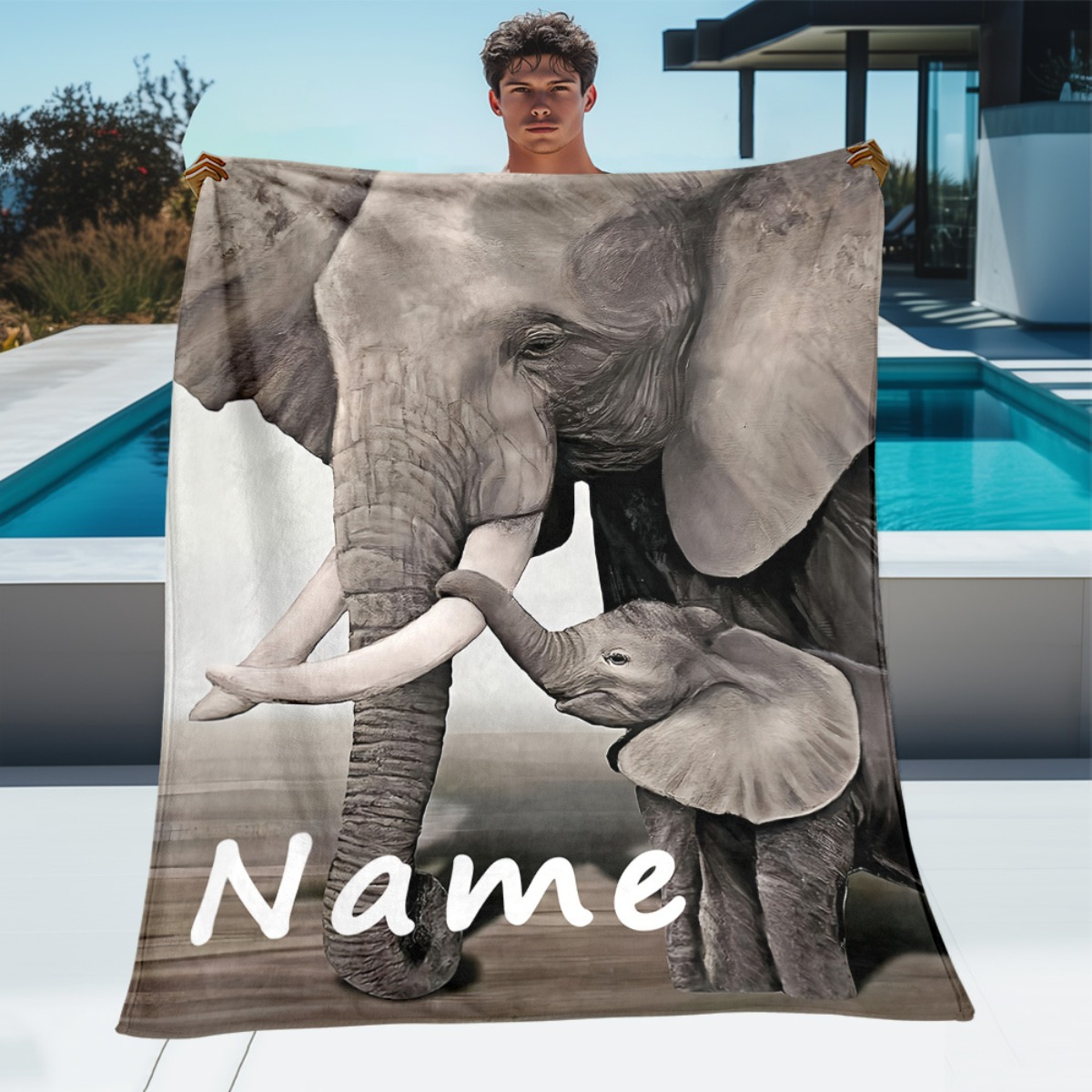 Personalized Name Elephant Fam - Baby Nursery In Hospital 리뷰 및 가격