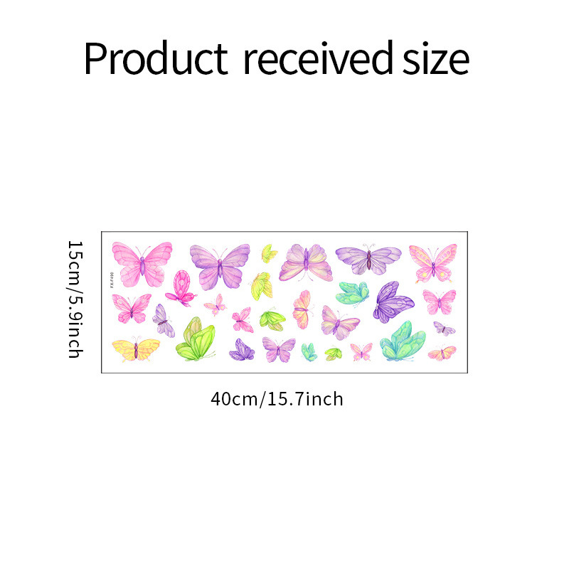 Romantic butterfly Wall Sticke - Baby Nursery Wall Decals 리뷰 및 가격