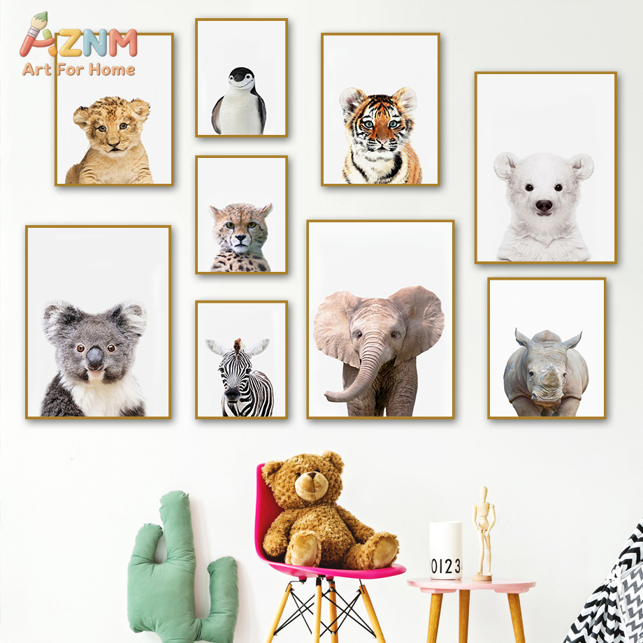 Baby Safari Animal Nursery Wal - Baby Zoo Nursery 리뷰 및 가격