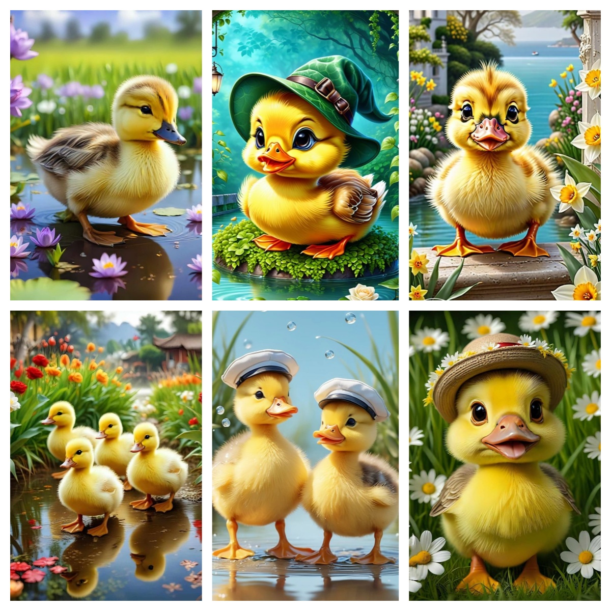 Yellow Duckling Diamond Art Ki - Baby Nursery Kit 리뷰 및 가격