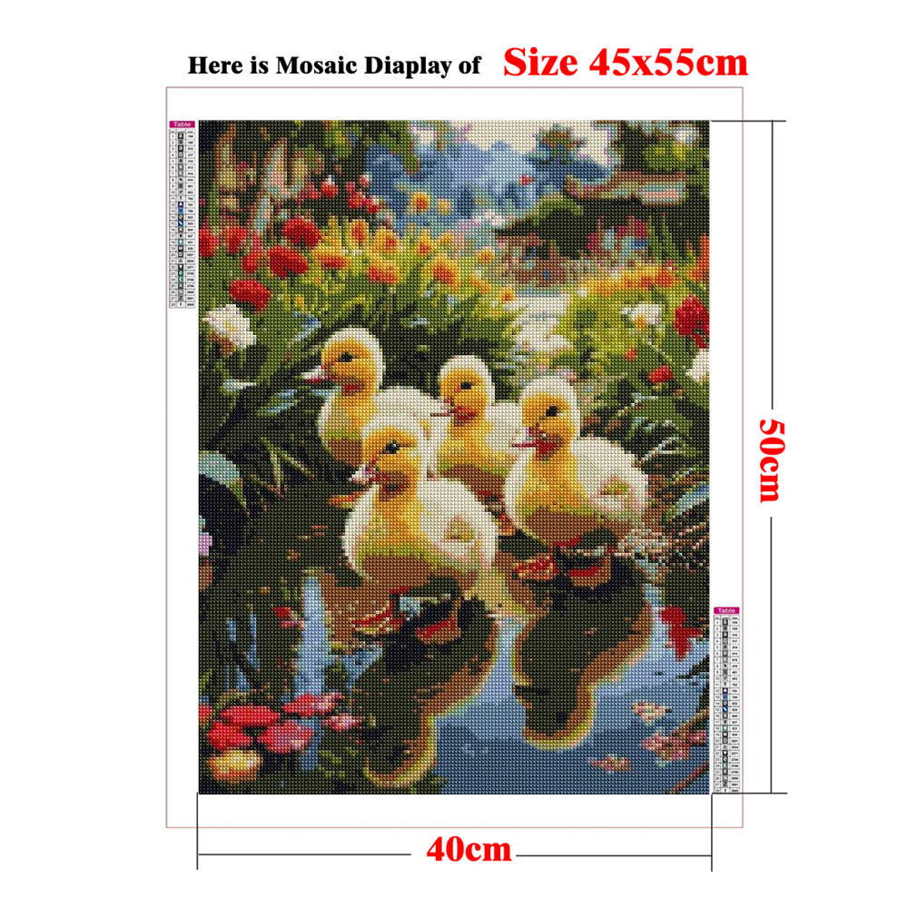 Yellow Duckling Diamond Art Ki - Baby Nursery Kit 리뷰 및 가격