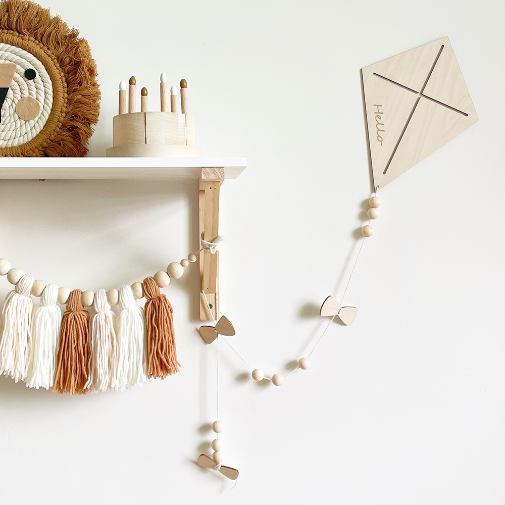 INS Nordic Wooden Kite Wall Or - Baby Nursery Needs 리뷰 및 가격