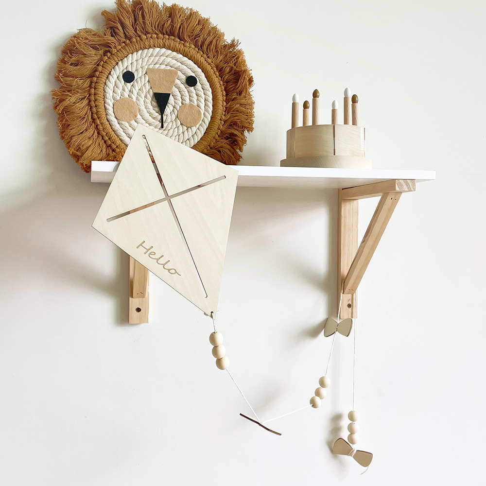 INS Nordic Wooden Kite Wall Or - Baby Nursery Needs 리뷰 및 가격