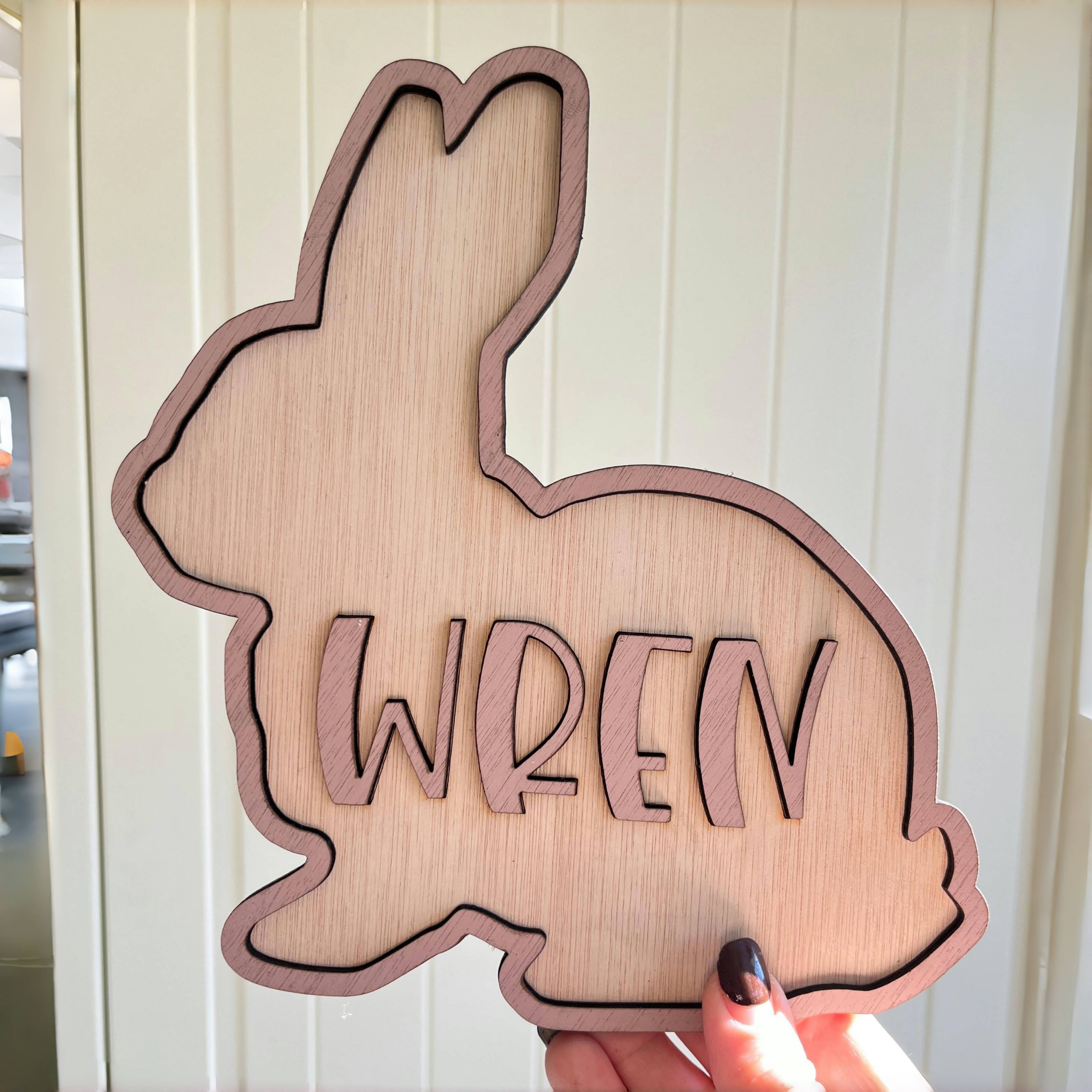 Personalized Bunny Name Wooden - Baby Nursery Needs 리뷰 및 가격