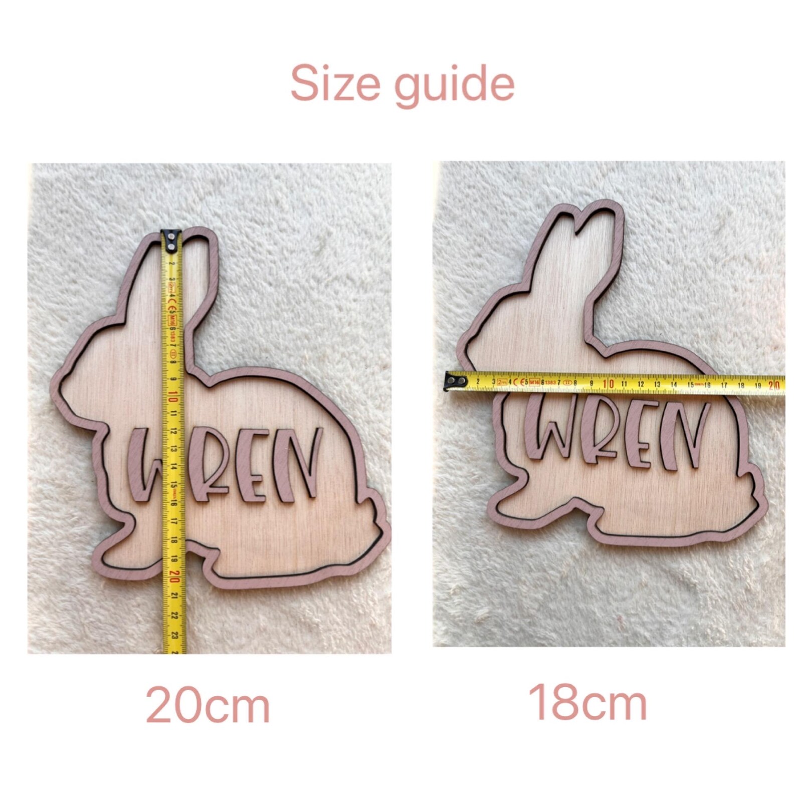 Personalized Bunny Name Wooden - Baby Nursery Needs 리뷰 및 가격
