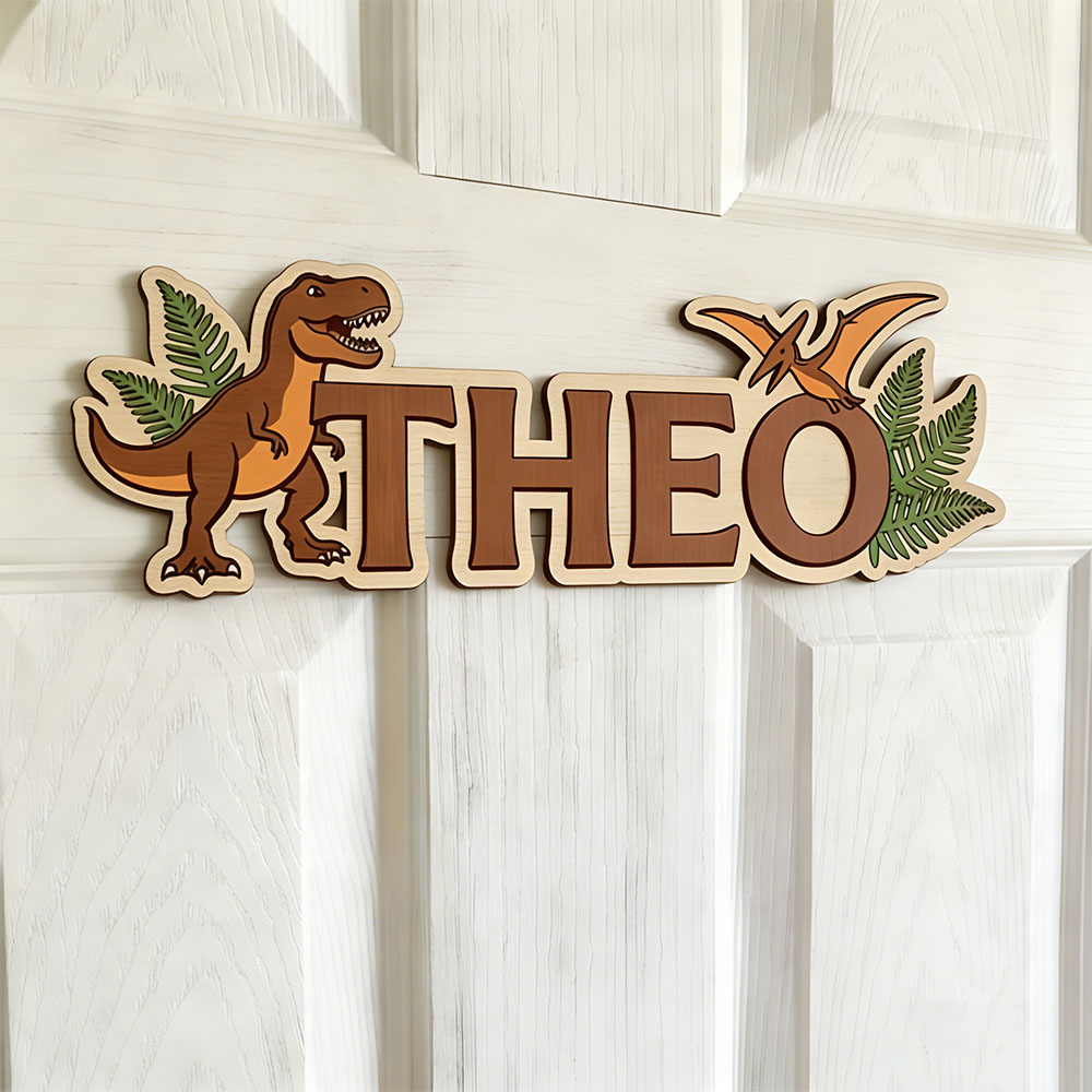 Personalized Dinosaur Name Sig - Baby Nursery Kids 리뷰 및 가격