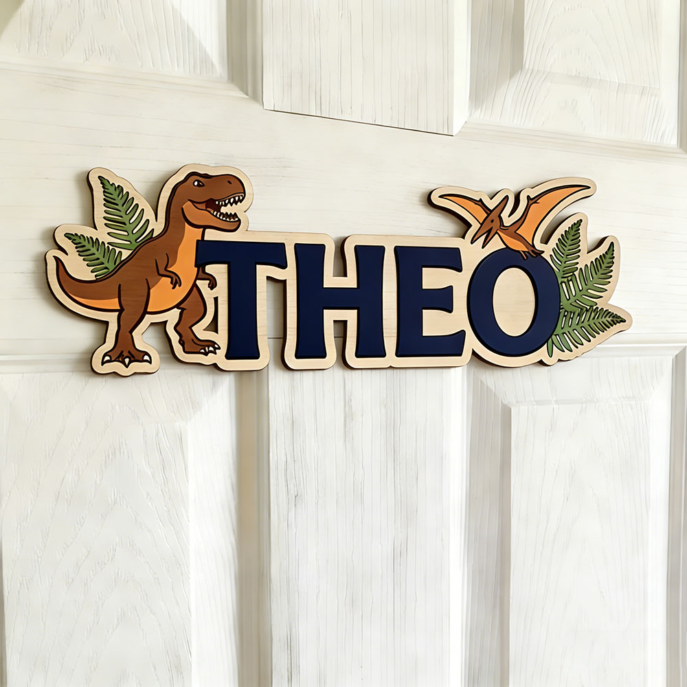 Personalized Dinosaur Name Sig - Baby Nursery Kids 리뷰 및 가격