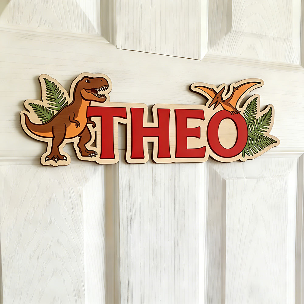 Personalized Dinosaur Name Sig - Baby Nursery Kids 리뷰 및 가격
