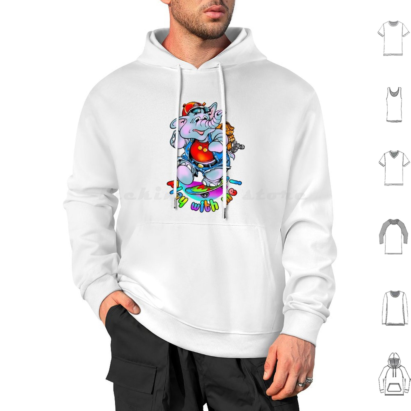 Play With Me ! Hoodies Long Sl - Baby Zoo Nursery 리뷰 및 가격