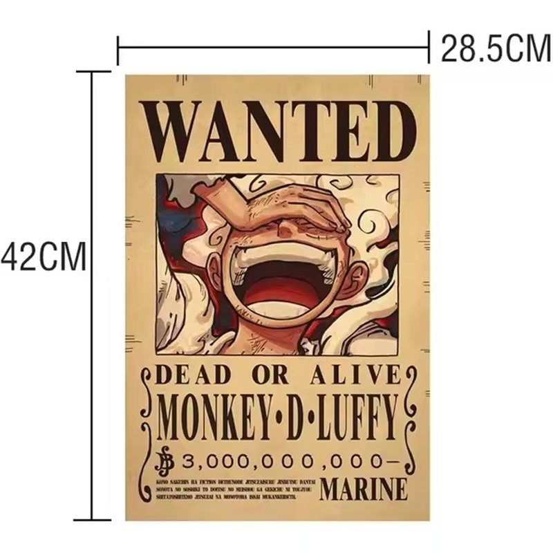 Anime One Piece Bounty Wanted  - Baby Nursery Wall Mural 리뷰 및 가격
