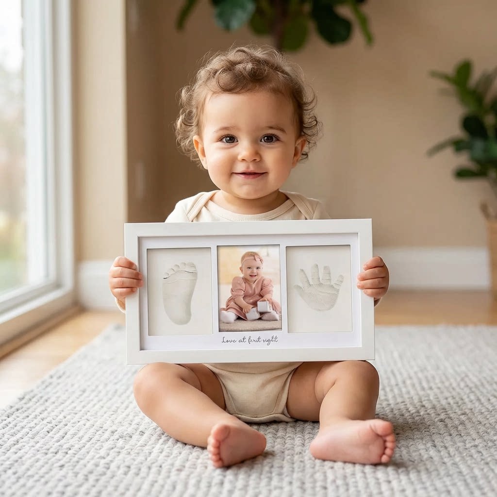 Baby Handprint Footprint Clay  - Baby Nursery Kit 리뷰 및 가격