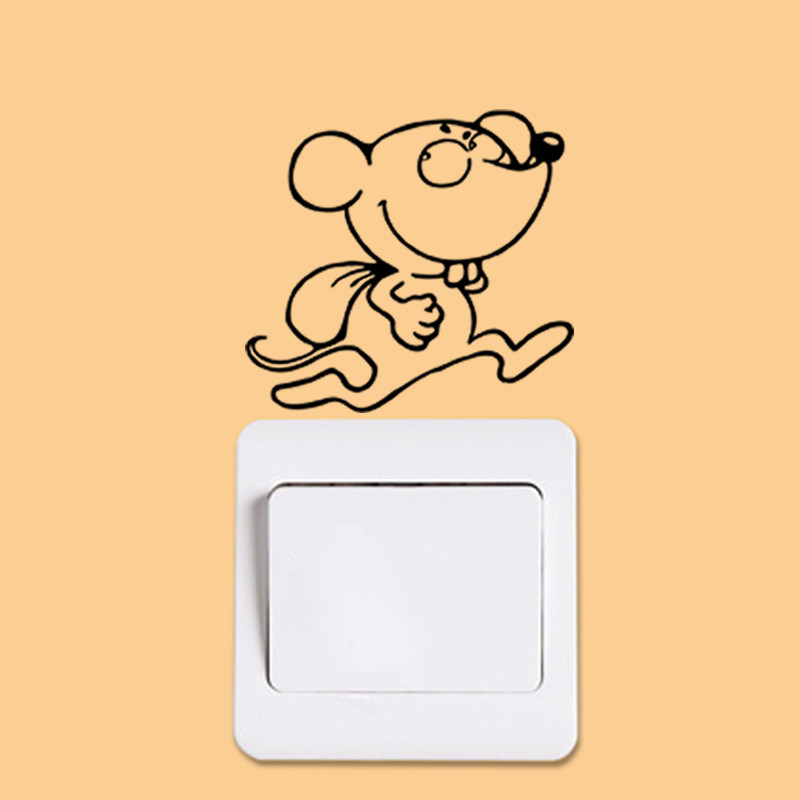 Funny Patterns Switch Stickers - Baby Nursery Wall Mural 리뷰 및 가격