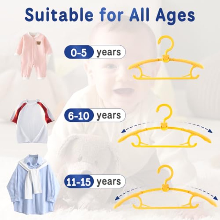 Baby Hangers 11-14 Adjustable  - Baby Nursery Hooks 리뷰 및 가격