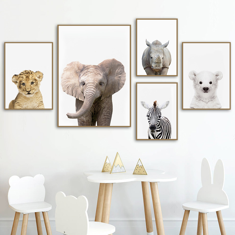 Baby Safari Animal Nursery Wal - Baby Zoo Nursery 리뷰 및 가격