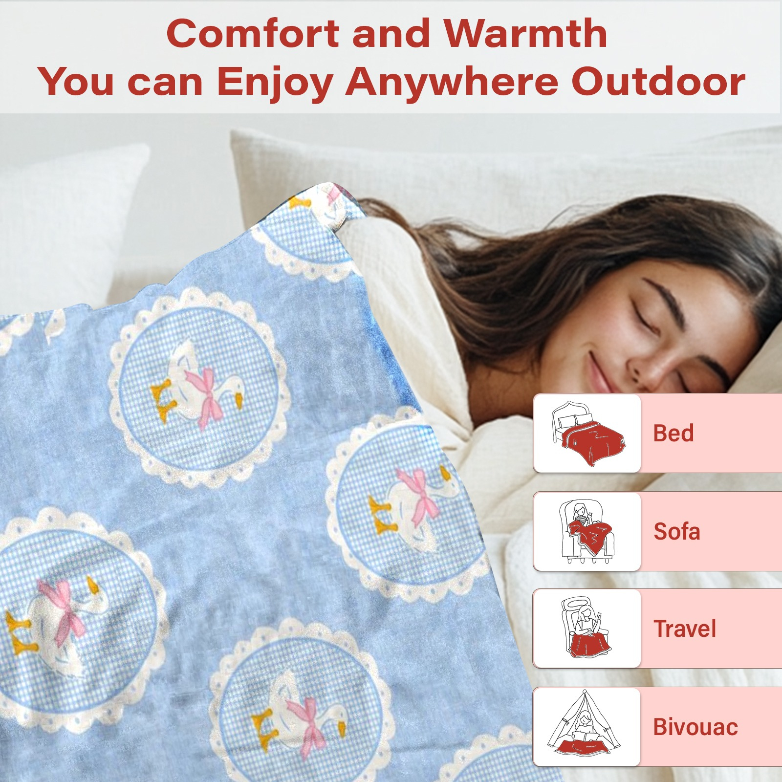 VIKAMA Gingham Blue Cottage Du - Baby Nursery In Hospital 리뷰 및 가격