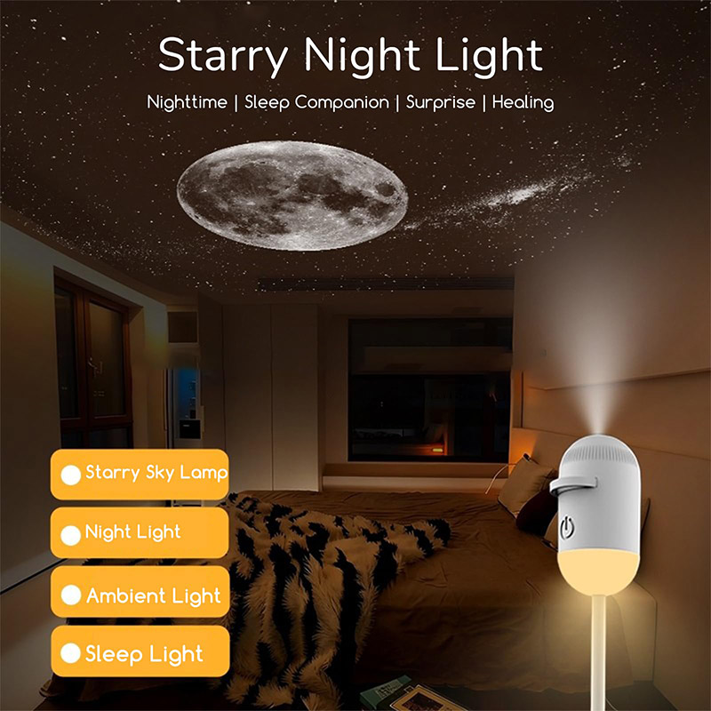 2-in-1 Mini Galaxy Star Projec - Night Light Projector Stars 리뷰 및 가격