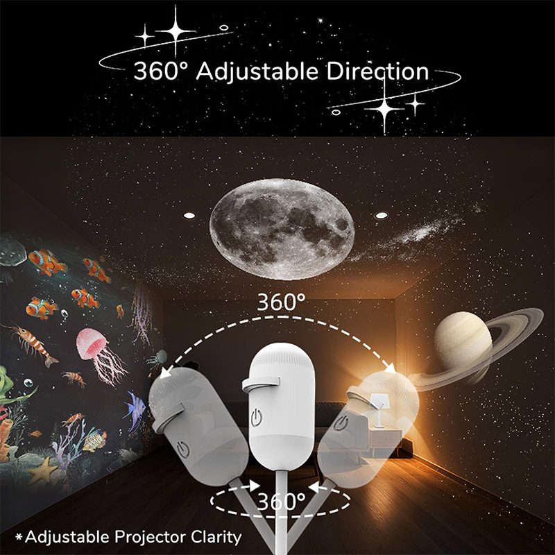 2-in-1 Mini Galaxy Star Projec - Night Light Projector Stars 리뷰 및 가격