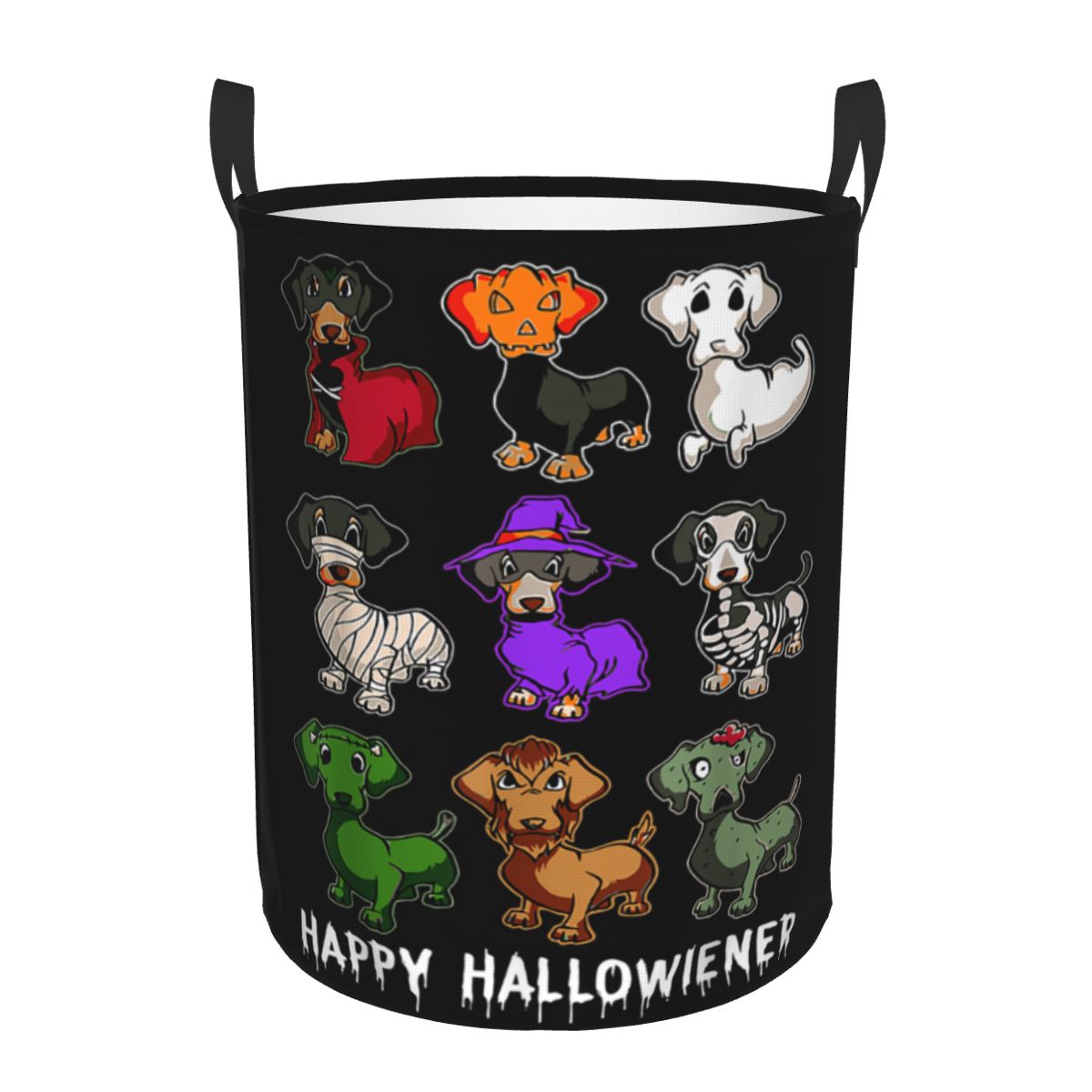 Happy Hallowiener Funny Dachsh - Baby Nursery Laundry Hamper 리뷰 및 가격
