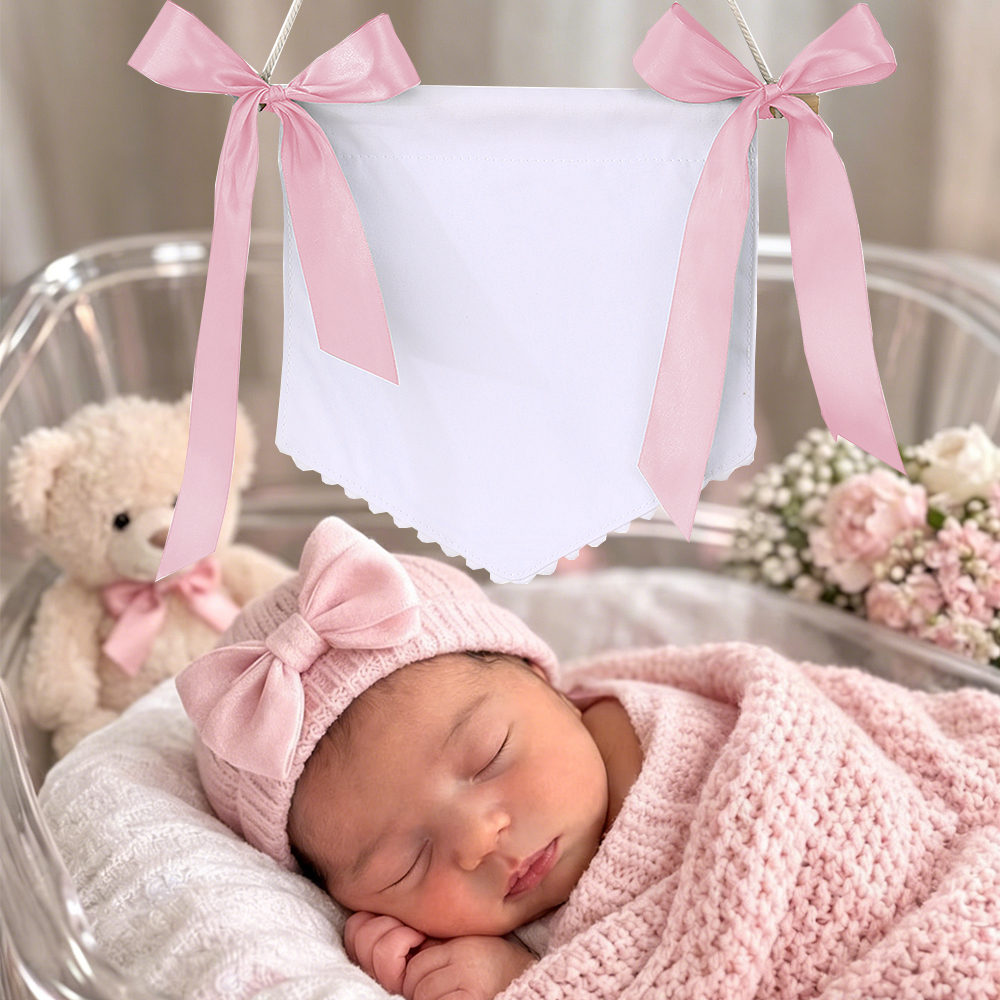 Baby Welcome Banner With Ribbo - Baby Nursery In Hospital 리뷰 및 가격