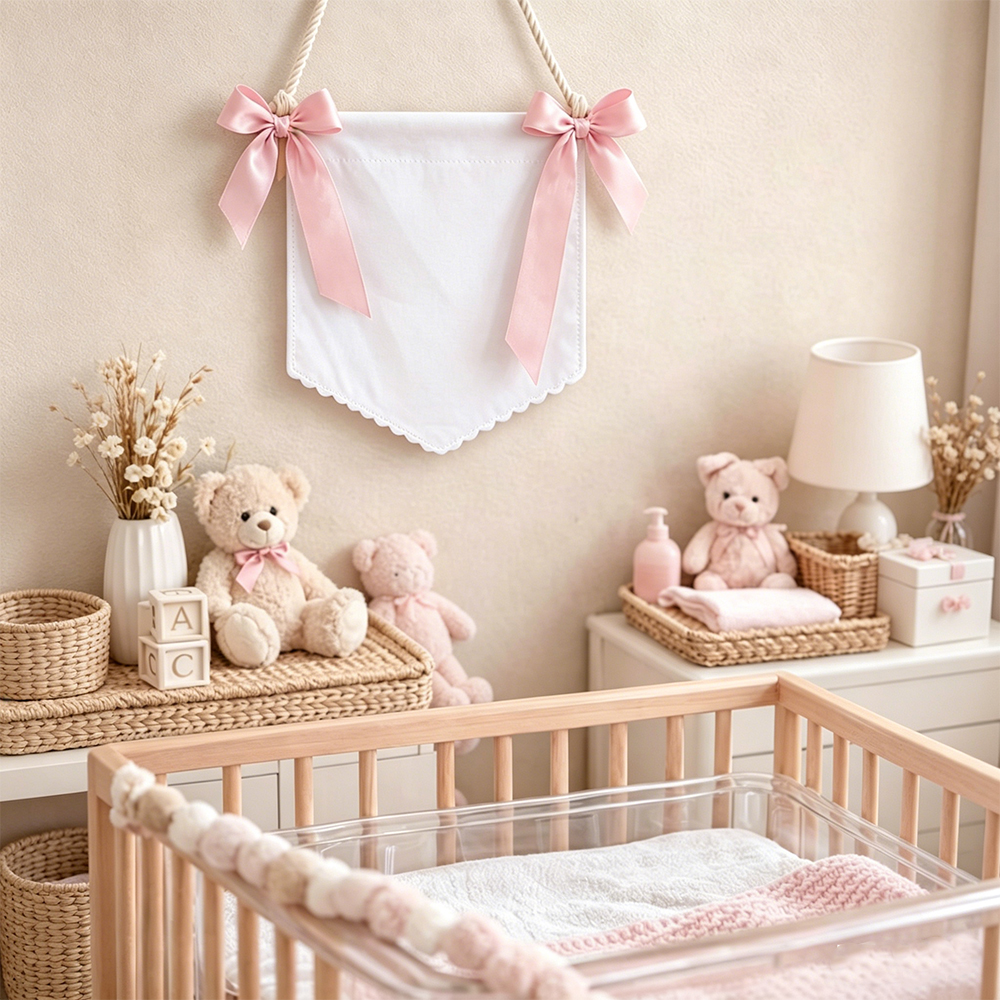 Baby Welcome Banner With Ribbo - Baby Nursery In Hospital 리뷰 및 가격