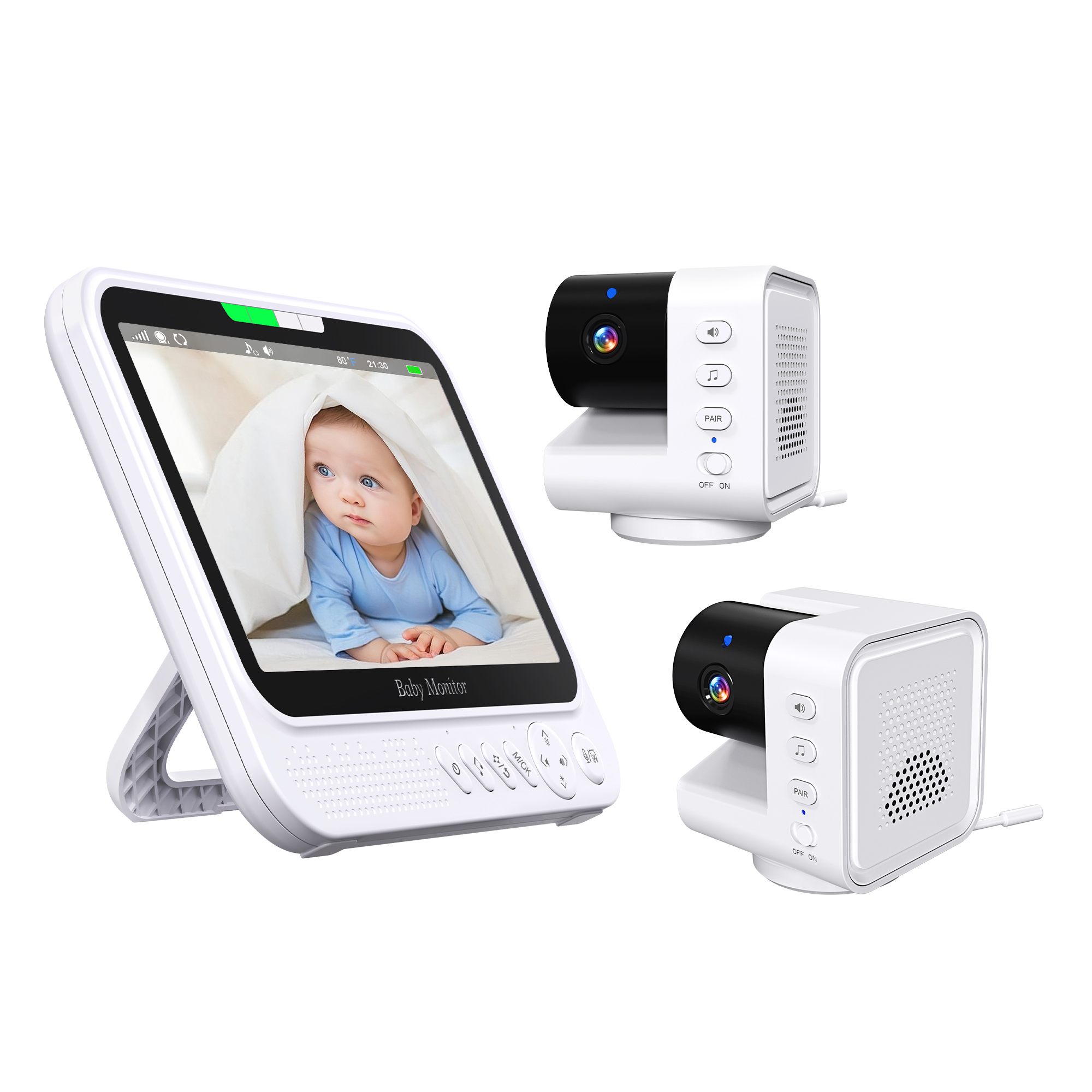 7inch IPS Screen 1v2 Wireless  - Wearable Baby Monitor 리뷰 및 가격
