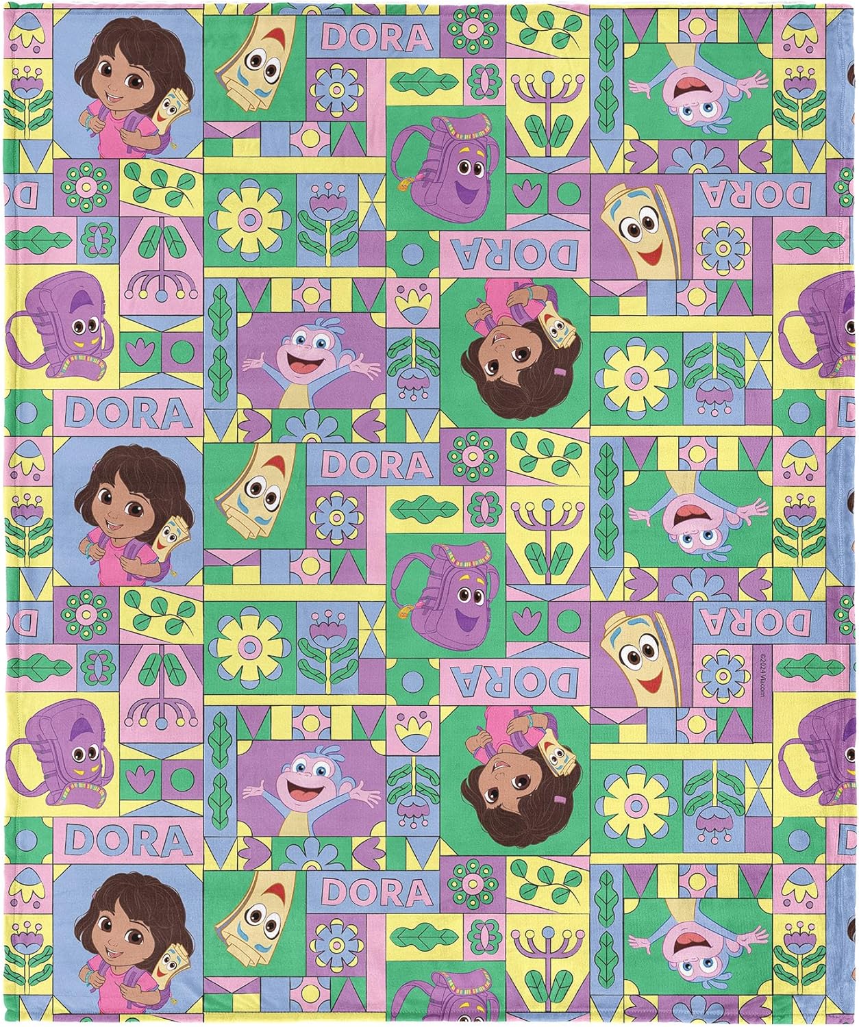 Dora the Explorer Throw Blanke - Baby Nursery In Hospital 리뷰 및 가격