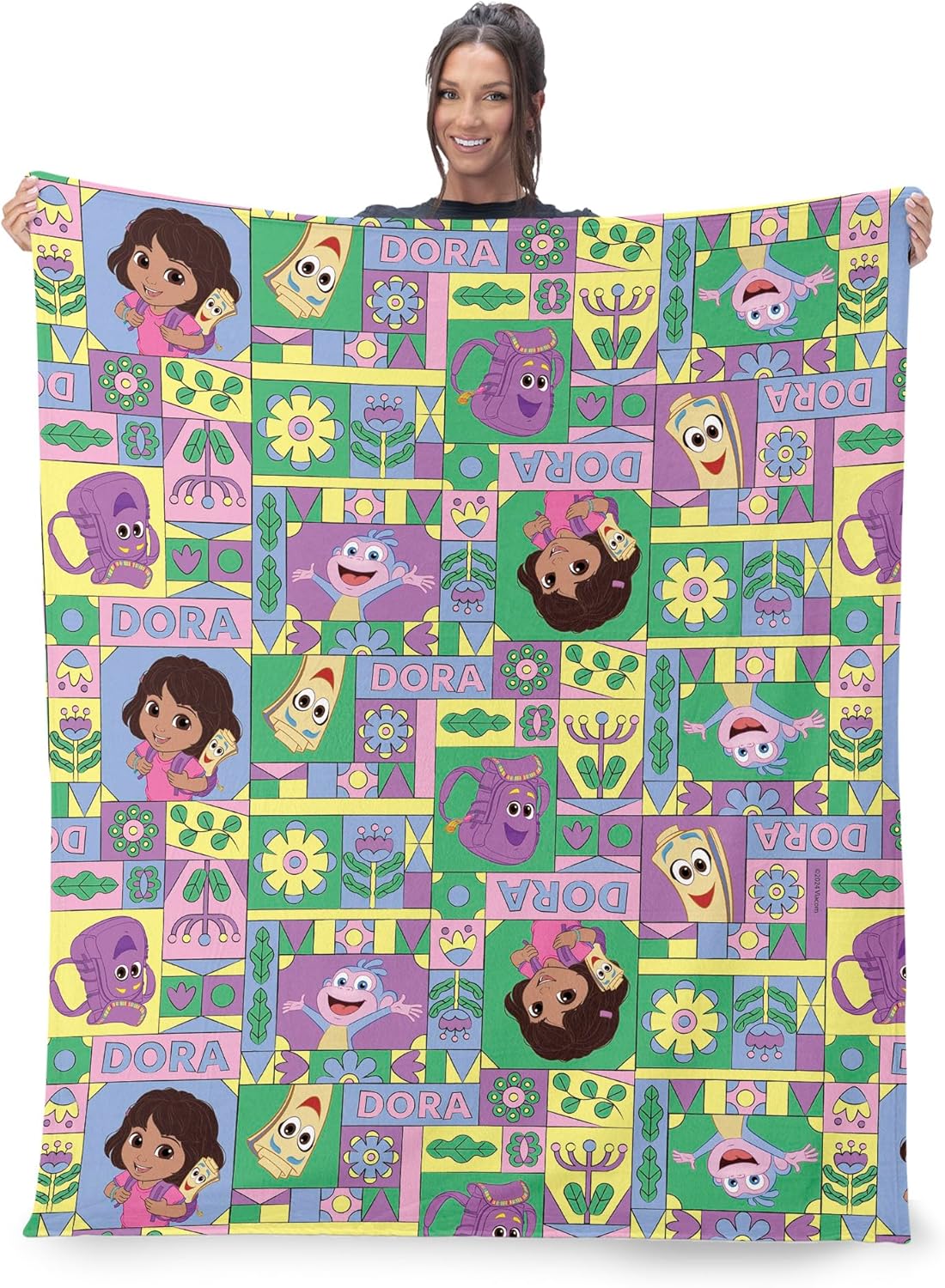 Dora the Explorer Throw Blanke - Baby Nursery In Hospital 리뷰 및 가격