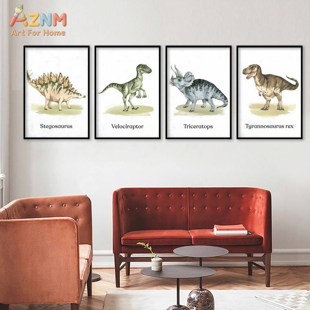 AZNM Cute Cartoon Animal Canva - Baby Nursery Kids 리뷰 및 가격